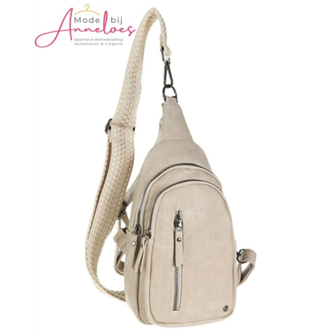 I'm Dutch Crossbody tas Mattie - Taupe OLT18970 I'm Dutch Crossbody tas Mattie - Taupe OLT18970